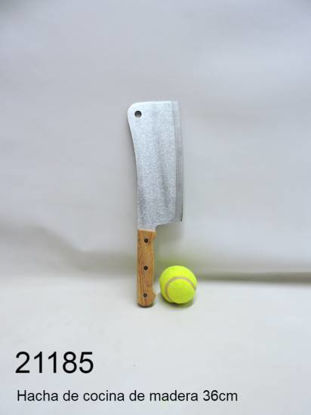 Imagen de HACHA DE COCINA MANGO DE MADERA 36 CM 6.25